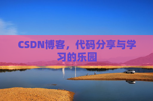 CSDN博客，代码分享与学习的乐园